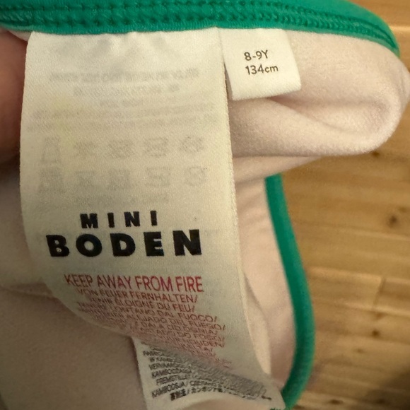 Mini Boden 8/9 Strawberry Smocked Ruffle Edge Two Piece Bathing Suit Swimsuit - Picture 7 of 11